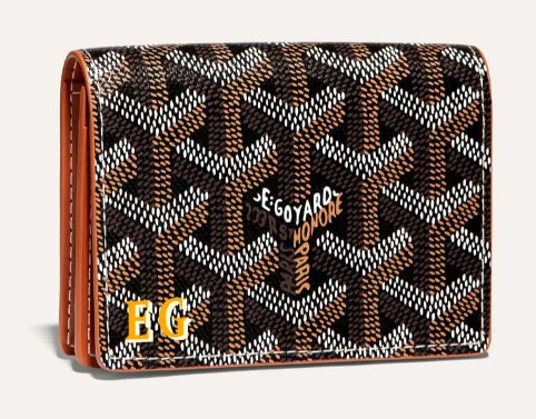 Malesherbes Card Wallet Initials