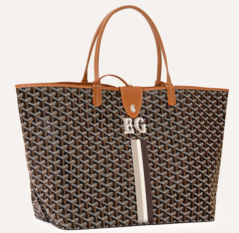 Saint Louis GM bag Stripes and Initials