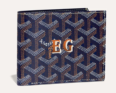 Victoire Wallet Initials