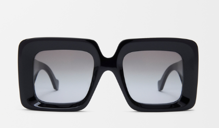 Beveled Square Maxi Anagram sunglasses