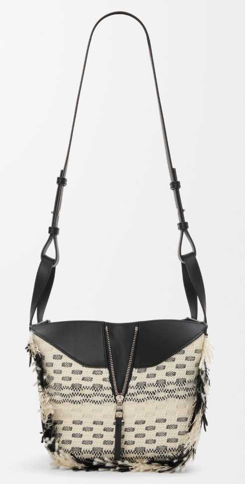 Compact Hammock bag in woven textile