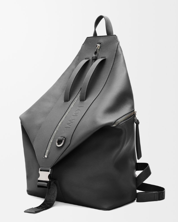 Convertible backpack in classic calfskin