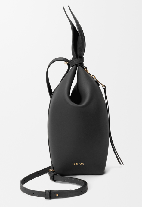 Scarf backpack in smooth calfskin