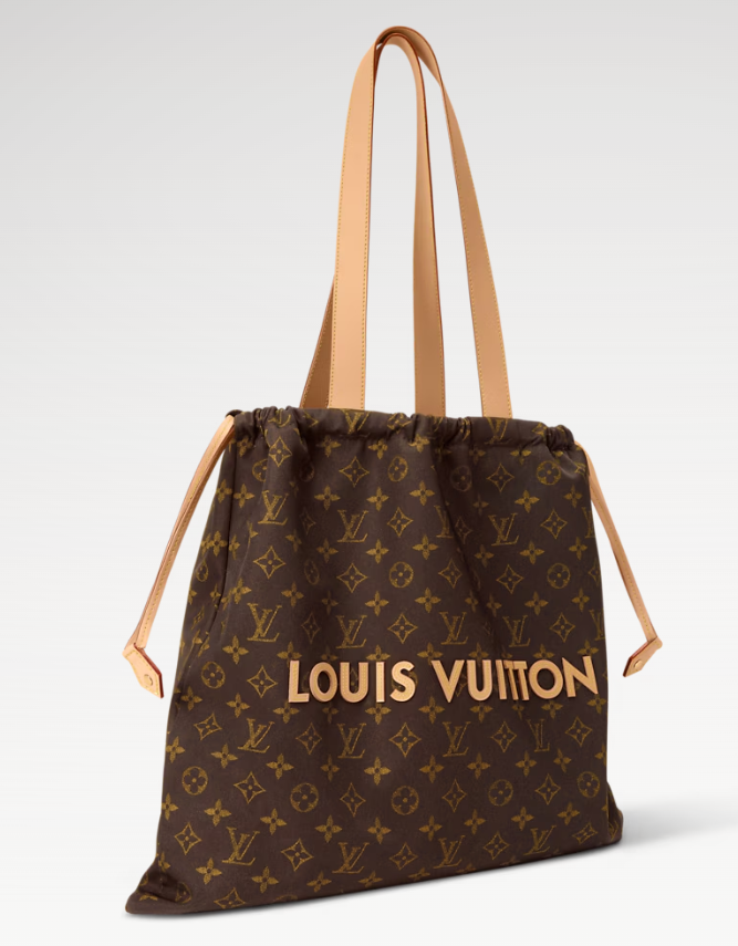 Dust Bag Tote Louis Vuitton Silk Tech