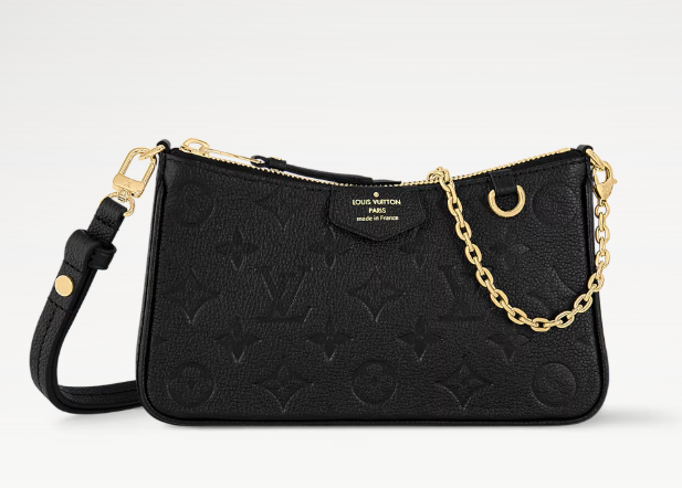 Easy Pouch On Strap — Black